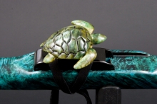 Boxelder Burl Native American Flute, Minor, Mid A#-4, #E33B